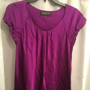 Jones New York purple blouse